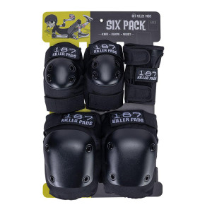 187 Killer Pads Jr. Six Pack Set