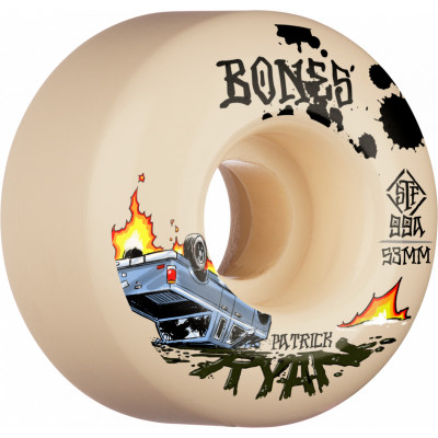 BONES WHEELS PRO STFRyan Crash & Burn 53mm V4 Wide 99A 4pk