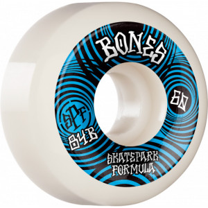 BONES WHEELS SPF Ripples 60mm P5 Sidecut 84B 4pk White