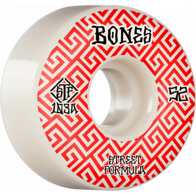 BONES STF 52mm V2 Locks 103A Patterns 4pk White