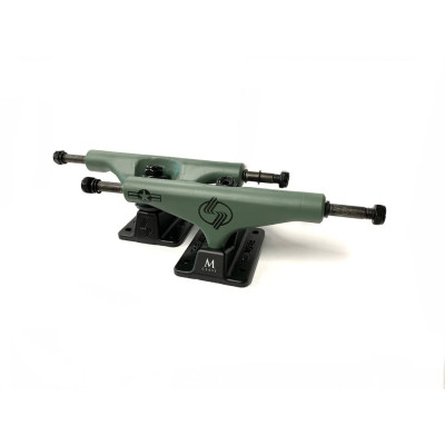 SILVER TRUCKS M-CLASS HOLLOW - ARMY GREEN 8.25