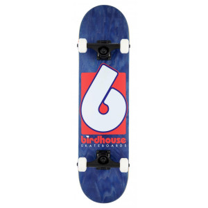 Birdhouse Complete Stage 3 B Logo Navy/Red 7.75 in