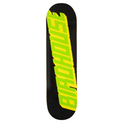 BIR-SKD-0283 Birdhouse Logo Deck Type Logo Black 8.25 in