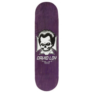 BIR-SKD-1127 Birdhouse Pro Deck Loy Skull Purple 8.38 in