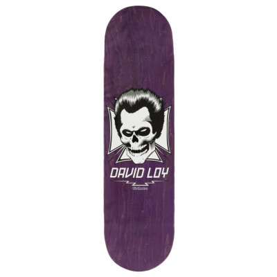 BIR-SKD-1127 Birdhouse Pro Deck Loy Skull Purple 8.38 in
