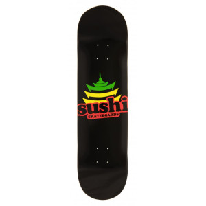 Sushi Pagoda Logo Black 8.125 in