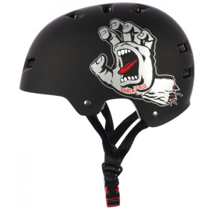 Bullet x Santa Cruz Helmet Screaming Hand 54-57cm Matt Black S/M ADULT