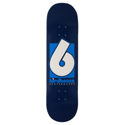 BIR-SKD-0278 Birdhouse Logo Deck B Logo Blue 8.375in