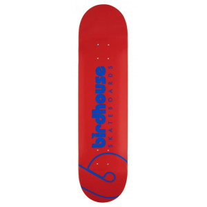 BIR-SKD-0282 Birdhouse Logo Deck Team Logo Red 7.75in