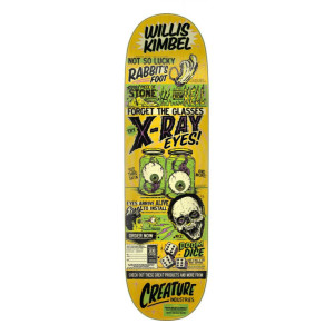 CRE-SKD-2407 Creature Pro Deck Kimbel X-Ray Eyes Yellow 9in