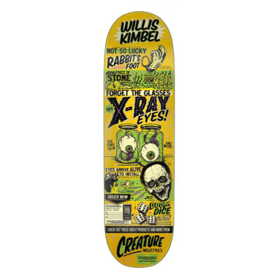 CRE-SKD-2407 Creature Pro Deck Kimbel X-Ray Eyes Yellow 9in