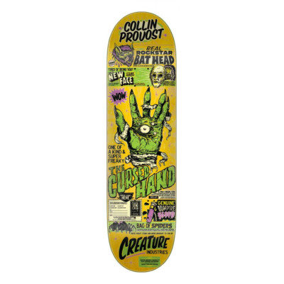 CRE-SKD-2409 Creature Pro Deck Provost Cursed Hand Yellow 8.47in