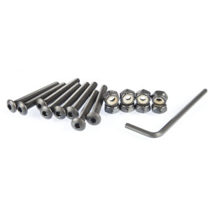 D Street Bolts	Allen 1 1/2'' Domehead Black 1 1/2in