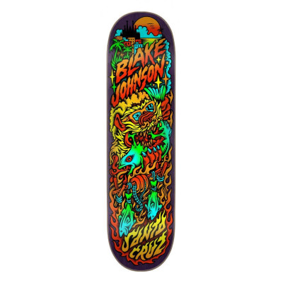 SCR-SKD-2453 Santa Cruz Pro Deck Johnson Beach Wolf Two 8.375in