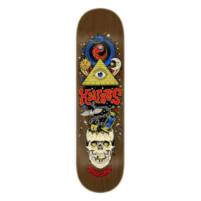 SCR-SKD-2454 Santa Cruz Pro Deck Knibbs Alchemist 8.25in