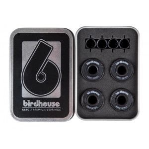 Birdhouse Bearing Abec 7 (Pack 8) Black