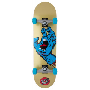 SCR-COM-2041 Santa Cruz Complete Screaming Hand Large Sk8 GOLD 8.25