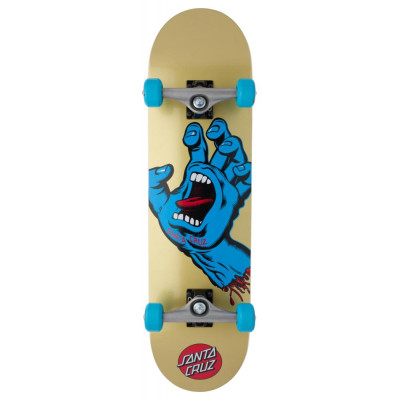 SCR-COM-2041 Santa Cruz Complete Screaming Hand Large Sk8 GOLD 8.25