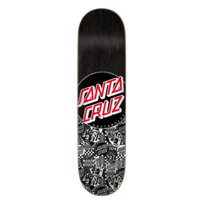SCR-SKD-2412 Santa Cruz Deck Flier Collage Dot 8.125in
