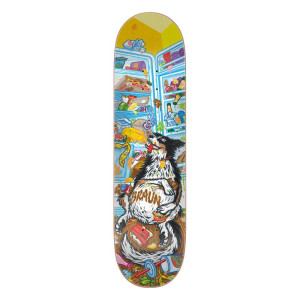 SCR-SKD-2428 Santa Cruz Everslick Deck Braun Munchies 8.25