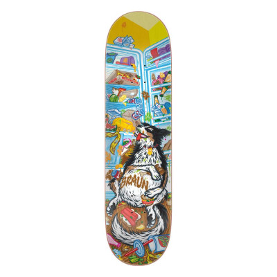 SCR-SKD-2428 Santa Cruz Everslick Deck Braun Munchies 8.25