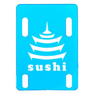 Sushi Riser Pagoda	Clear Blue 1/8in