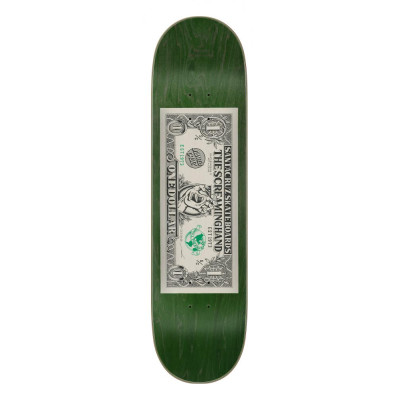 SCR-SKD-2409 Santa Cruz Deck Dollar Hand 8.25