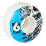 BIR-SKW-0042 Birdhouse Wheels Hawk Spiral White 52mm