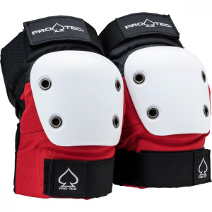 PRT-PEL-1524 Pro-Tec Pads Street Elbow Pads Red/White/Black XL ADULT