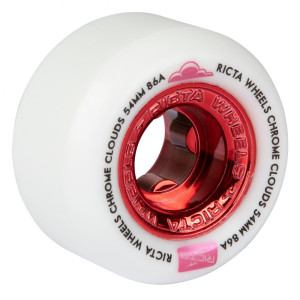 RIC-SKW-0532 Ricta Wheels Chrome Clouds Red 86a/54mm