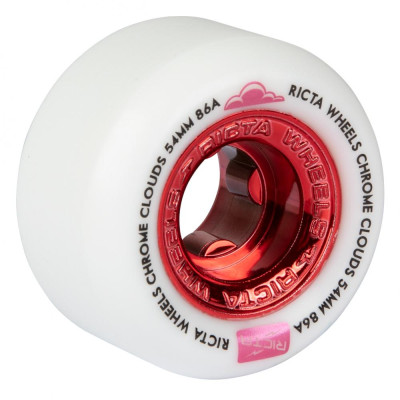 RIC-SKW-0532 Ricta Wheels Chrome Clouds Red 86a/54mm