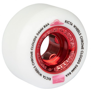 RIC-SKW-0535 Ricta Wheels Chrome Clouds Red 86a/56mm