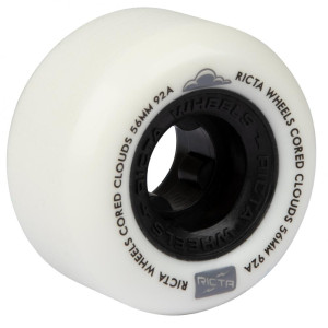 RIC-SKW-5169 Ricta Wheels Cored Clouds Black 92a/56mm