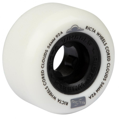 RIC-SKW-5169 Ricta Wheels Cored Clouds Black 92a/56mm