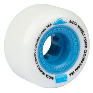 RIC-SKW-5171 Ricta Wheels Cored Clouds Blue 78a/54mm