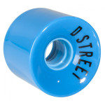 DST-SKW-0003 D Street Wheels 59 Cent 78A (4 Pack) Blue 59mm