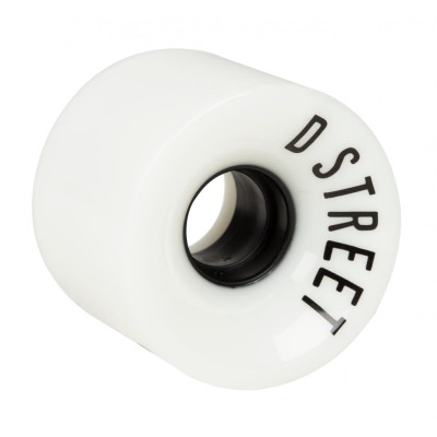 DST-SKW-0004 D Street Wheels 59 Cent 78A (4 Pack)  White 59mm