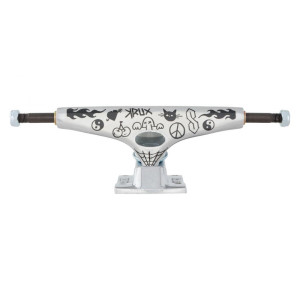 KRX-SKT-4220 Krux Trucks K5 Doodle Standard Silver 8.25 in