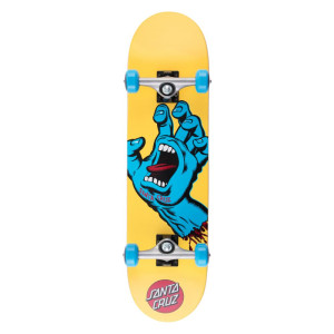 SCR-COM-0273 Santa Cruz Complete Screaming Hand Yellow 7.75in