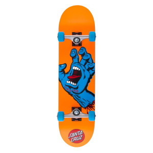 SCR-COM-0274 Santa Cruz Complete Screaming Hand Orange 7.80in