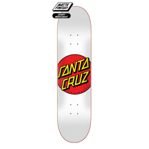 SCR-SKD-2329 Santa Cruz Deck Classic Dot White 8.00in