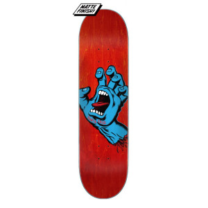 SCR-SKD-2333 Santa Cruz Deck Screaming Hand Red 8.00in