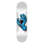 SCR-SKD-2334 Santa Cruz Deck Screaming Hand White 8.25in