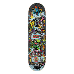 SCR-SKD-2484 Santa Cruz Everslick Deck Braun Game Over 8,25in