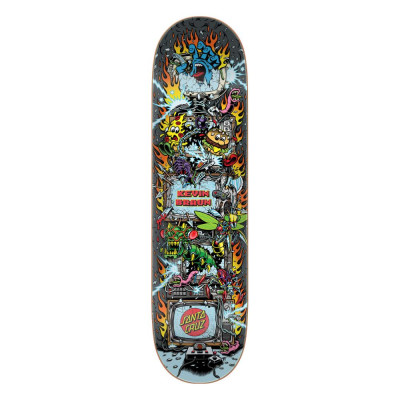 SCR-SKD-2484 Santa Cruz Everslick Deck Braun Game Over 8,25in