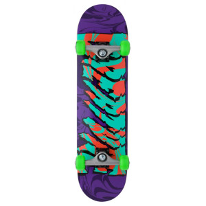 CRE-COM-0164 Creature Complete Logo Warp Mid Sk8 7.8in