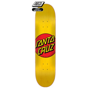 SCR-SKD-2328 Santa Cruz Deck Classic Dot Yellow 7.75