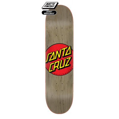 SCR-SKD-2331 Santa Cruz Deck Classic Dot Brown 8.375in