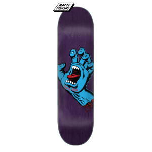 SCR-SKD-2335 Santa Cruz Deck Screaming Hand Purple 8.375in