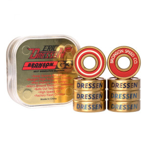 BSC-BEA-0412 Bronson Speed Co. Bearings Eric Dressen Pro G3	Gold